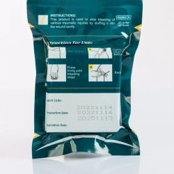 Гемостатик Rusun Tacmed Hitosan gemostatic gauze Z-fold