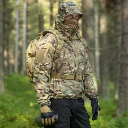 Куртка-ветровка Helikon-Tex Trooper Jacket StormStretch мультикам
