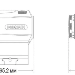 Комплект Holosun колиматорный прицел HS403+магнифер HM3X