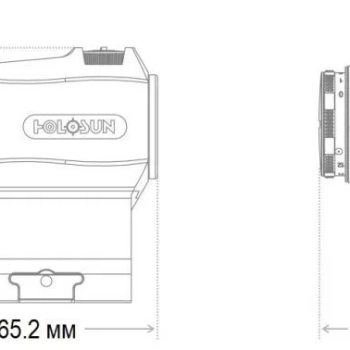 Комплект Holosun колиматорный прицел HS403+магнифер HM3X